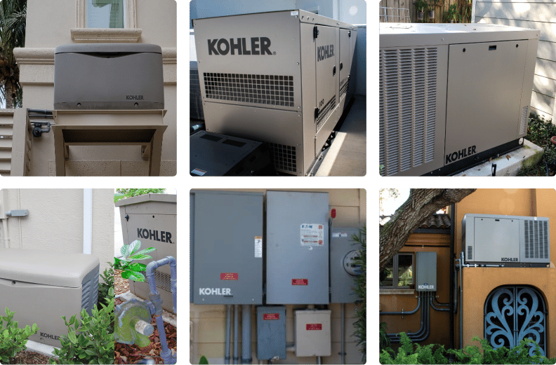 generators by commercial electrical contractors
